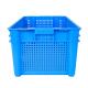 Food Grade Nestable Plastic Mesh Crate for Convenient Vegetable Handling and Storage