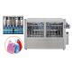 Automatic1l 5l Pail Plc Control Liquid Detergent Filling Machine