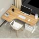 Custom School Student Study Electric Height Adjustable L-Shape Desk with Wooden Desktop
