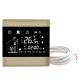 Electric Touchscreen Programmable Thermostat Floor Heating With Self - Extinguishing PC Housing