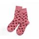 Lovely Mid Calf Women's Novelty Socks With Jacquard / Printing / Embroidery Pattern