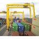 Double Girder Rubber Tired Gantry Crane 20t~50t  Span 5~10m Container Lifting Crane