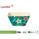 Unbreakable Christmas Bamboo Snack Bowls Anti - Slip Waterproof Delicate Appearance
