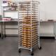 Stainless steel 201 304 Bakery Rack Trolley Flat chain plate support