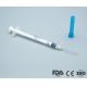 Medical Disposable Syringe Auto Disable 0.05ml-1ml Metal Clip Lock OEM