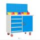 Heavy Duty Car Repair Rolling Tool Carts With Drawers ISO9001