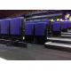 Cinema Upholstered Indoor Bleacher Systems , Audience Systems Seating Fixed To Floor / Wall