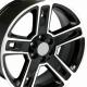 26x10 GMC Yukon Replica Wheels Gloss Black Machined Face Rims Fit Tahoe LTZ Silverado