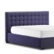 OEM ODM Ottoman Storage Bed King Size Blue Nordic Modern Minimalist Style
