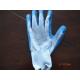 Cotton Interlock Liner Crinkle Latex Gloves / Scaffolding Safety Products / Gloves