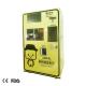 commercial center yellow 220V 50HZ orange juicer vending machine