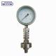 OEM ODM High Temperature Pressure Gauge With Stainless Steel Cooling Tube