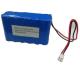 18650 Battery Pack 4s3p 14.8V 7.8Ah Battery With 2-Pin Contact For LED Lights