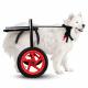 Adjustable Medium To XL Large Dog Wheelchair For Back Legs PCL ACL