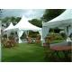 Clear Orange Pagoda Tents Canopy Party Tent DIN4102 B1/M2/B1UV - Resistant