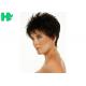 Natural Straight Wave Short Style Synthetic No Weft Full Hair Wig