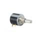 rotary potentiometer, wire wound potentiometer, potentiometer with metal shaft