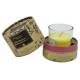 Gold Foil Cardboard Round Candle Boxes Packaging OEM ODM Supported