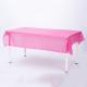 4ft 6ft 8ft Party Table Cloths Pink Plastic Tablecloth Custom Made