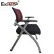 Modern Black Training Chair and Table Foam Cushion Foldable Design