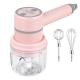 CE Portable Electric Mixer Wireless USB Rechargeable Capacity 250ml