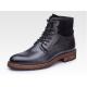 Normal Size Men'S Casual Shoes Winter Lace Up Warm Mens Leather Ankle Boots
