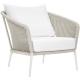 Waterproof Sunproof Modern Style Furniture Leisure Lounge Chair For Public Area