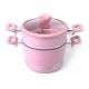 Kitchenware LFGB 18cm Belly Shaped Couscous Steamer Pots