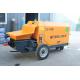 12 Mpa Portable Concrete Pump Wireless Remote Control Air Cooling System