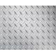 Embossed High Glossy Aluminium Checker Plate 12000mm Length For Interior Decorating