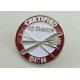 Iron Soft Enamel Pin By Die Struck With Certified Dish, Nickel Plating