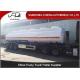 40 / 45 / 50 CBM Crude Oil Tanker Trailers Q345B Carbon Steel Tanker Body