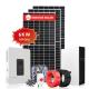 Eco Friendly Off Grid Solar System Kit 6kw PV System Pure Sine Wave Inverter