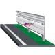 Outdoor Security Highway Guardrail with End Wings Steel Fishtail Terminal End Q235 Q345
