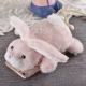 3D Plush Doll Stand Bracket Shoulder Bag Back Cover Cell Phone Case For iPhone 7 6s Plus with Long Metal Chian