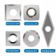 Cutting Edge Material Carbide Indexable Inserts for Efficiency