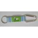 Polyester Lanyard Key Chain / Carabiner With Strap For Travel Agencies