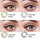 Eye Cosmetic Natural Color Contact Lens 2pcs Yearly Color For Eyes Beauty