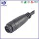 Lock Bayonet Type Mini ,Push Lock Type 500 5A IP67/IP68  LED waterproof connector and wire harness for Lighting