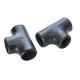 Stainless Steel Carbon Steel copper Nickel 1-1/4'' Reducing Tee Fitting for Flow Control