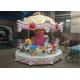 Low Height Carousel Horse Ride With Vehicle Mounted MP3 For Young Children