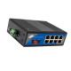 Gigabit POE Ethernet Switch 8 Port Gigabit Fiber 8 10/100Mbps POE Port