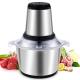 Mini Meat Blender Chopper Electric Food Vegetable Stainless Steel Meat Grinder