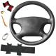 Custom Artificial Leather Design Black Car Steering Wheel Cover For Toyota Avalon Camry Highlander 2001 2002 2003 2004