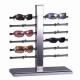 Silver Spectacle Frame Display Units , Wall Mounted Sunglass Holder For Supermarket