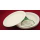 Disposable sugarcane pulp fruit or food plate use in Mircowave or Oven