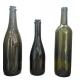 375ml 500ml 750ml Whiskey Bottle Frosted Amber Glass Wine Bottle for Your Restaurant