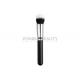 Round Duo Fiber Foundation Buffing Makeup Brush Private Label Cosmetic Brushes