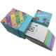 Linen Texture Learning Flash Cards PMS Customized Colors For Toddlers