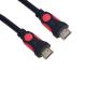 dual color molding hdmi cable with ethernet Ferrite core Supports 3D, Audio Return Channel